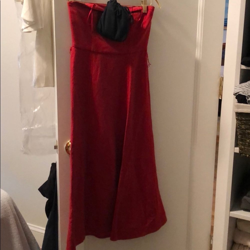 Brand new red C/MEO dress with belt